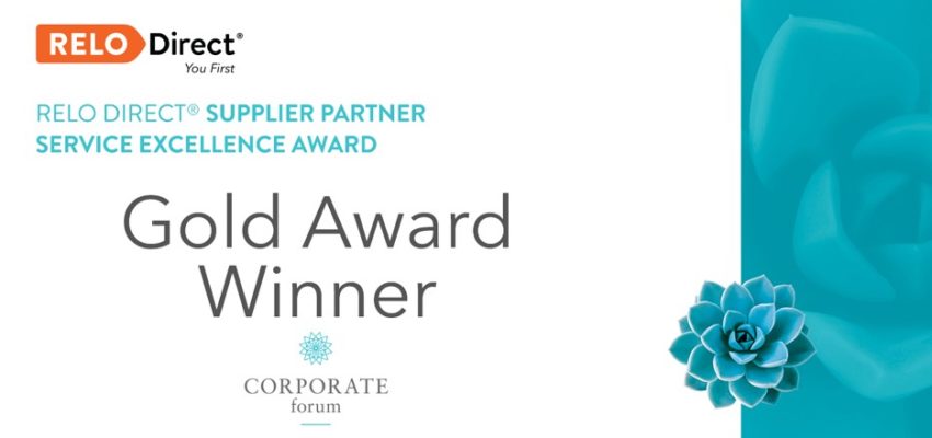 Ward North American Receives Gold RELO Direct® Supplier Partner Service Excellence Award