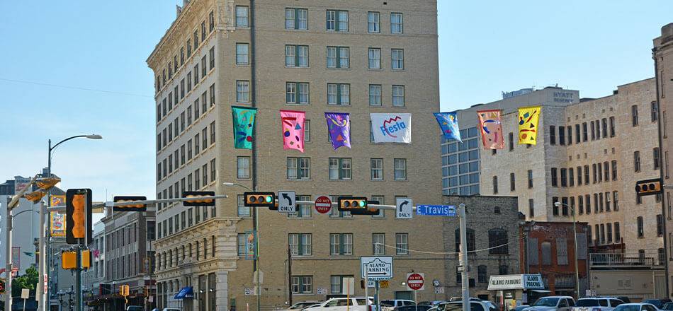 Apartment building in city center San Antonio