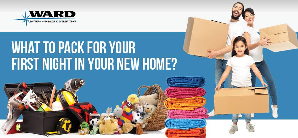 What To Pack For Your First Night Of a Move? [Infographic]