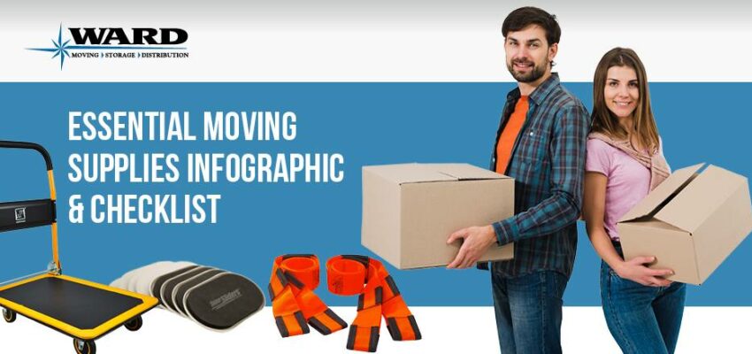 The Essential Moving Supplies Checklist [Infographic]