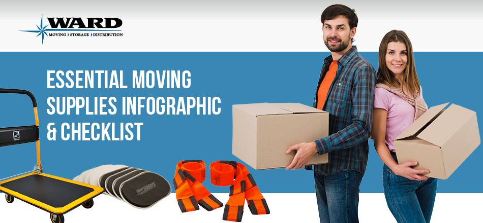 The Essential Moving Supplies Checklist [Infographic]