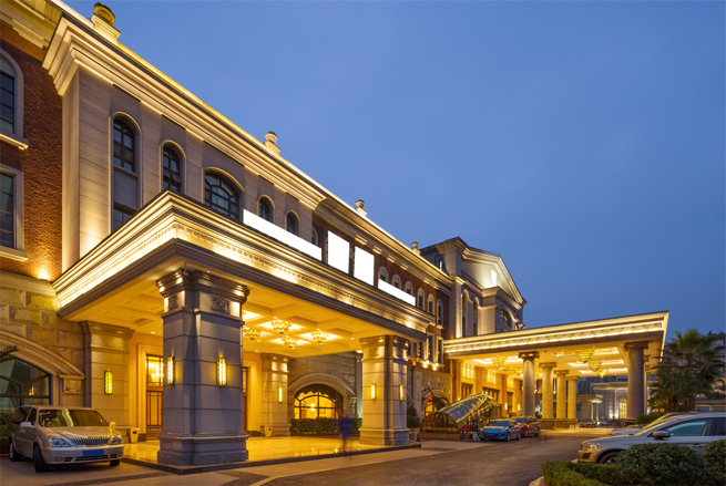 Luxury Hotel Exterior