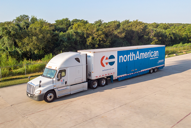 moving services truck