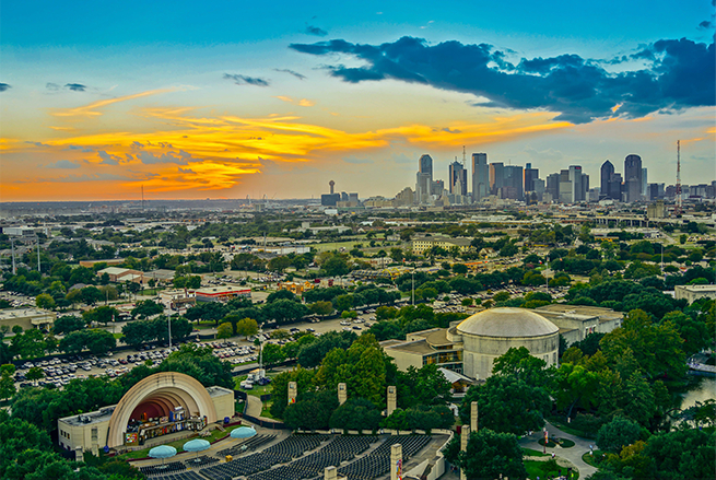 a view of houston